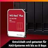WD Red Plus 6TB NAS 3.5" Internal Hard Drive 5400 RPM SATA 6Gb/s CMR view 3