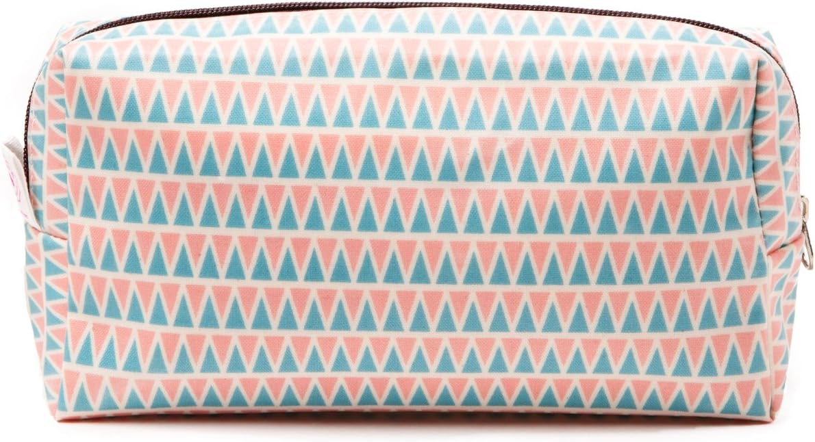 Hesta Wet Bag for Reusable Pads, Cups and Incontinence Underwear. Waterproof Handy Cosmetic Pouch Case (Pink/Blue)