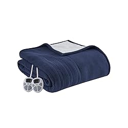 Serta Heated Blanket - Reversible Fleece to Sherpa