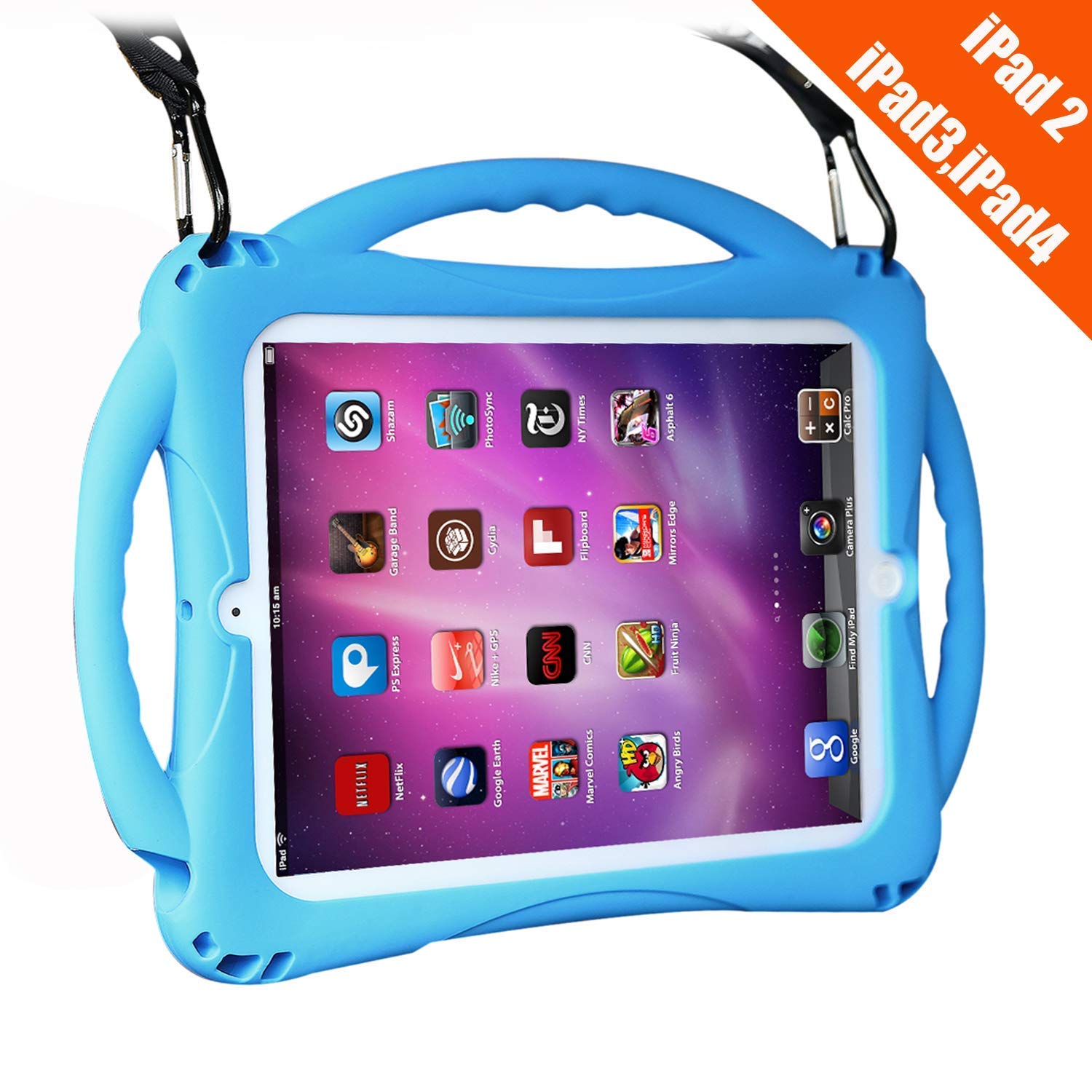 iPad 2 Case For Kids,TopEsct Shockproof Silicone Handle Amazon.co.uk