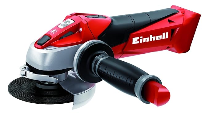 Einhell Akku-Winkelschleifer TE-AG 18/115 Li Solo Power X-Change (Lithium Ionen, 8.500 min-1, geringes Gewicht, hohe Laufruhe