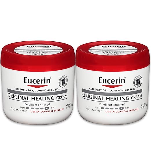 Eucerin Original Healing Cream Fragrance Free, Rich Lotion for