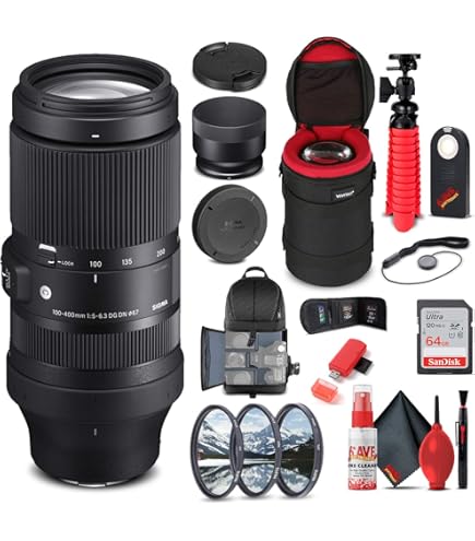 Sigma 100-400mm F5-6.3 Contemporary Telephoto Zoom Lens for Sony