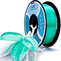 ZIRO PLA Filament 1.75mm, Translucent 3D Printer