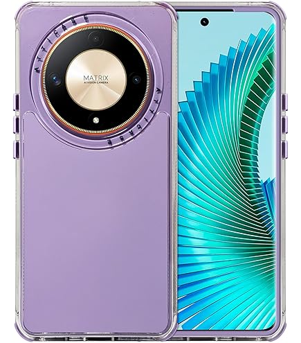 GOKEN Funda Para Honor Magic 6 Lite 5G / Honor X9b, PC + TPU Silicona Tough Armor Protección Carcasa, Robusta Antigolpes Estuche Con 360° Magnético Anillo Kickstand, Negro