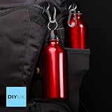 SS8 Carabiner 12x140mm Heavy Duty Steel Clip Hook Climbing Gym Swing Gear (2pcs) view 4