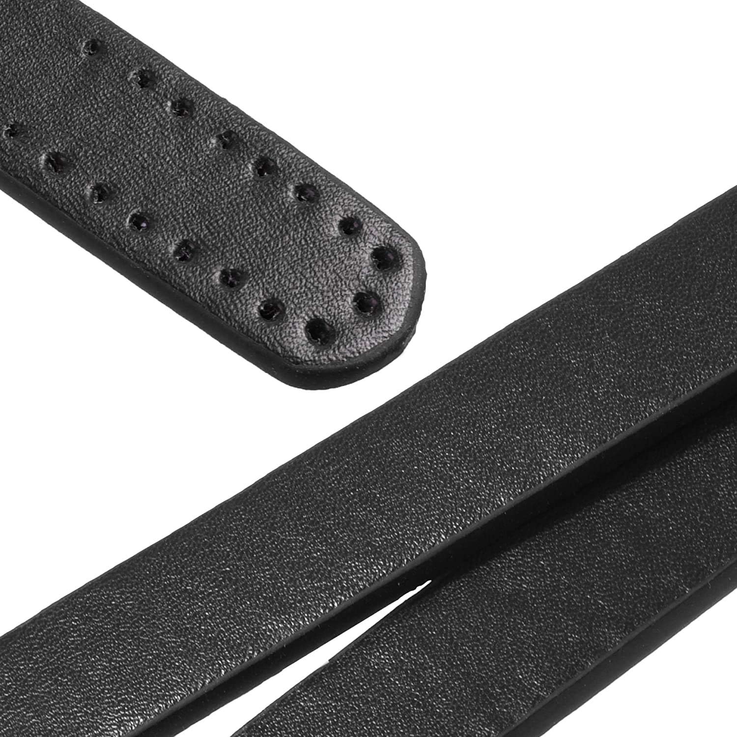 BLUECELL 3/4" Wide PU Leather Purse Handles Bag Handbag Strap, Purse Making Supplies (Black)