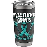 Myasthenia Gravis Warrior Stainless Steel Insulated Tumbler