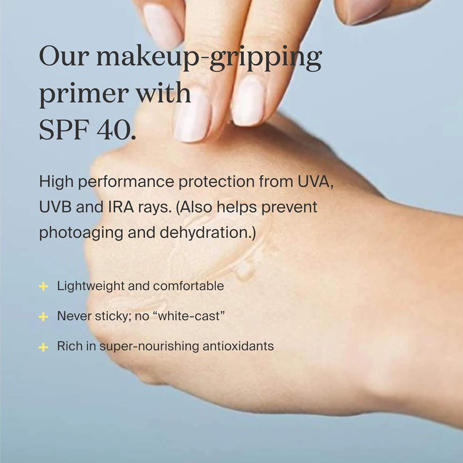 Supergoop! Unseen Sunscreen SPF 40, 1.7 oz - Oil-Free, Weightless & Invisible Broad Spectrum Face Sunscreen for All Skin Types - Scent-Free - Great Makeup Primer - Beard-Friendly: Beauty