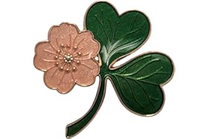 GENERIC Hercules Mulligan Chapter Shamrock & Cherry Blossom Pin – Grace in Bloom