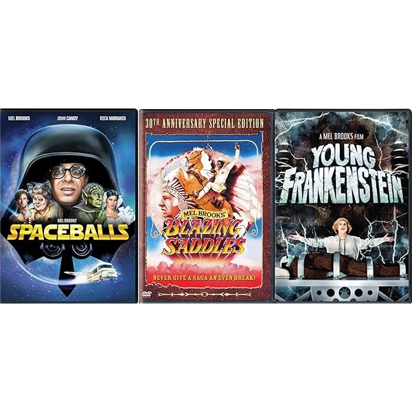 Amazon.com: Mel Brooks Trilogy Blazing Saddles, Spaceballs