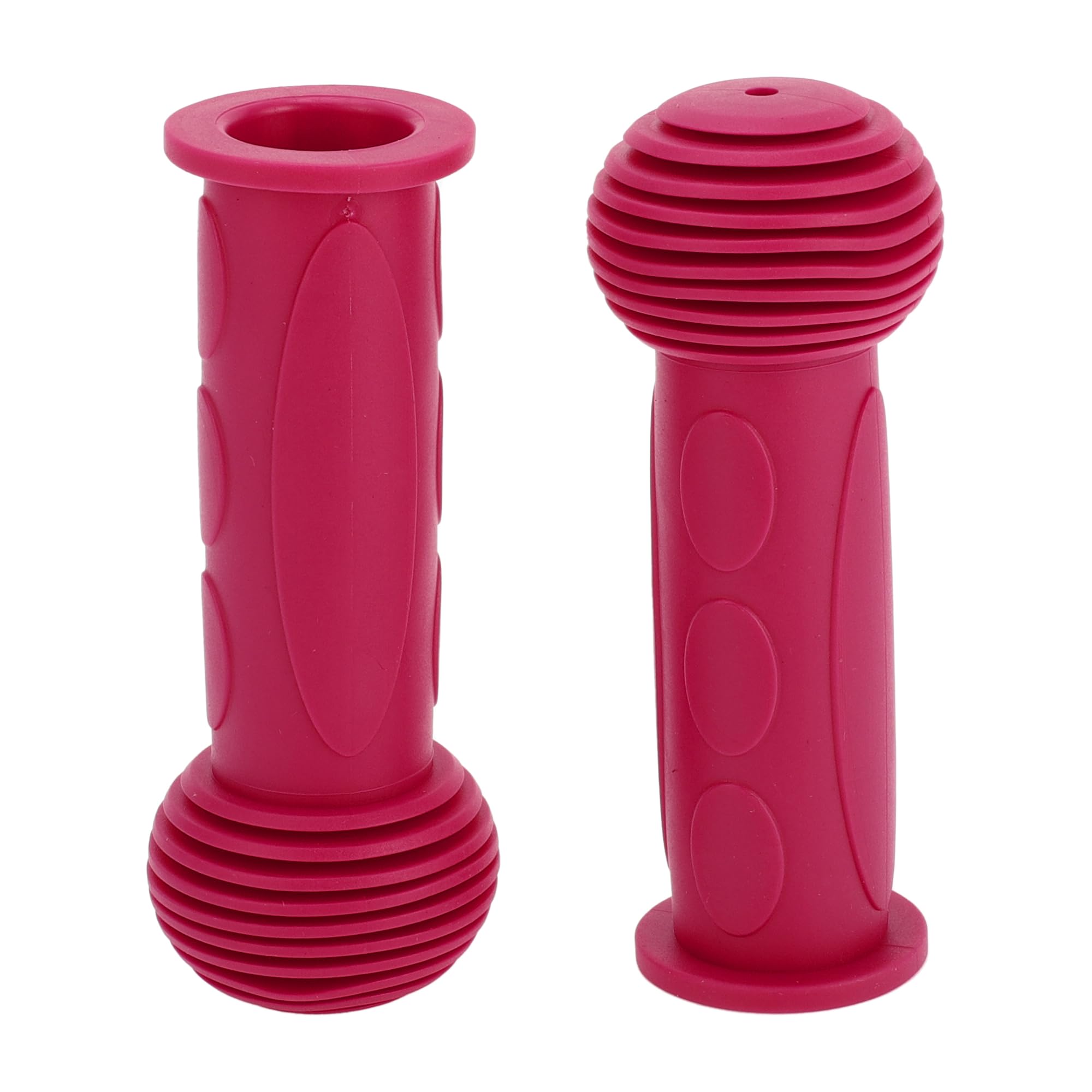 TUCKBOLD Child Bike Handlebar Grips Covers 110mm Long Soft | Children Bicycle End Grips Protector Pink 1 Pair