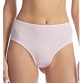 hanky panky Play Cotton Hi-Rise Thong (721924),M/L,Meadowsweet - Meadowsweet,M/L