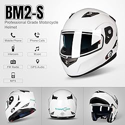 FreedConn Motorcycle Bluetooth Helmet,Bluetooth