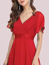 Ever-Pretty Women's Formal Dress Short Sleeve