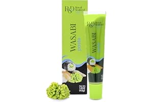 ROYAL SEAFOOD DISTRIBUTION RSD – Wasabi Paste Grade A 1.5 Oz (43gr) – Premium Japanese Horseradish Root Paste – Real Wasabi for Sushi, Sashimi & Sauces – Authentic Japanese Seasoning & Sushi Ingredients