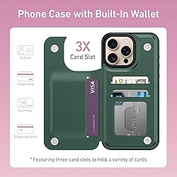 Goodon for iPhone 16 Pro Case Wallet - Flip Folio