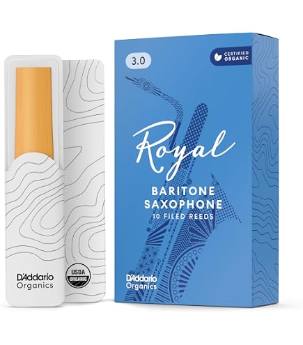 Amazon.com: D'Addario Royal Tenor Saxophone Reeds Strength 3, 10
