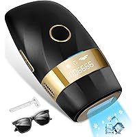 Hair Removal for Women and Men Permanent Painless Laser Hair Remover Upgraded to 999,900 Flashes with Ice Cool, At Home…