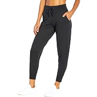 Marika Women's Mona Capri Pant - Relaxed Fit, Tummy Control, 22" Inseam, Made From Recycled Fabrics, With Pockets