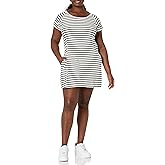 Daily Ritual womens Supersoft Terry Short-Sleeve Pocket T-Shirt Dress