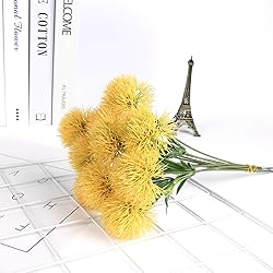 CATTREE Artificial Dandelion Flowers, Plastic