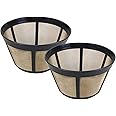 Think Crucial Replacement Coffee Filter - Compatible with 18oz Bunn Coffee Makers Part # C60666-Fits Most Bunn BX, BTX, GRX, NHB, NHS, ST, HG & H Models - Permanent Coffee Filters- 2 Pack