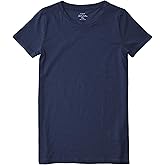 J.Crew Mercantile Women's Short Sleeve Vintage-Cotton Crew T-Shirt (2X, Navy)