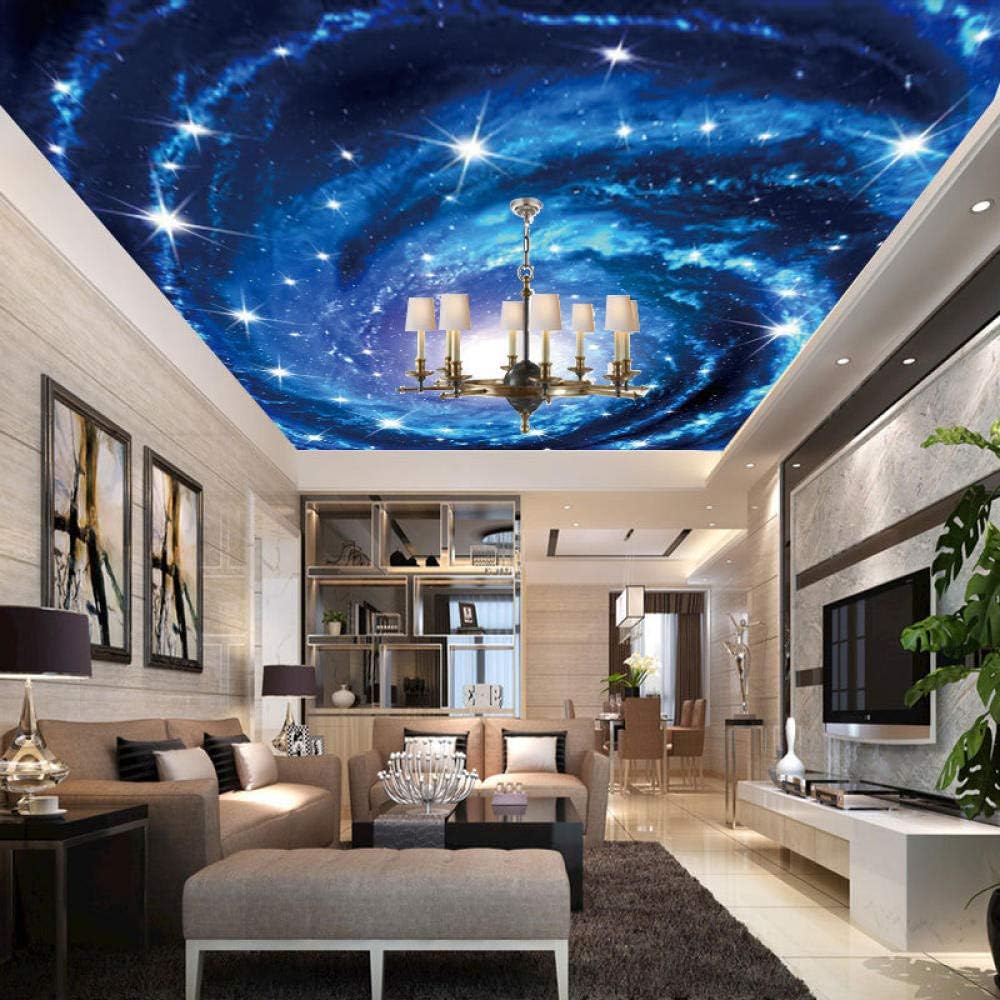 Custom Large 3D Fantasy Universe Ceiling Wallpaper Starry Sky Cool