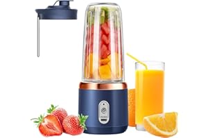 Portable Blender, Personal Blender For Shakes And Smoothies, Rechargeable Juicer Blenders Cup, Juicing Machine For Camping, G