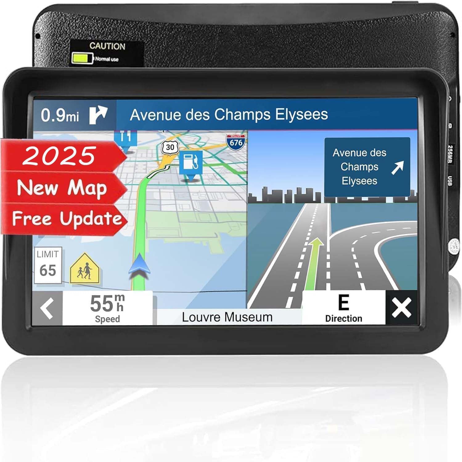 GPS Navigator for Car Truck RV, 9-inch