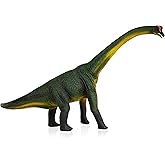 Gemini&Genius Dinosaur Toys Brachiosaurus a Long Neck Dinosaurs Action Figure Birthday Gift and Collection Dino World Model Toys for Kids(Dark Green)