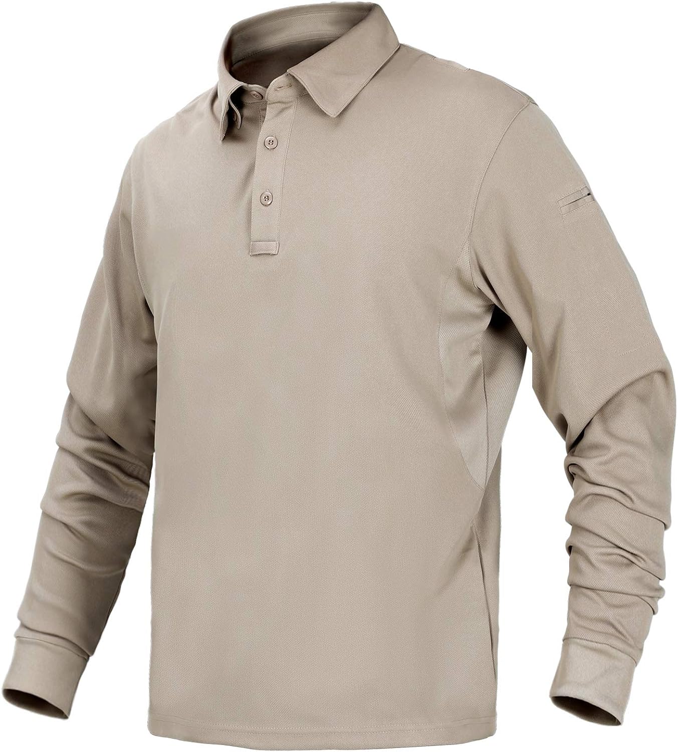 MIER Men's Outdoor Performance Tactical Polo Shirts Long and Short Sleeve, Moisture-Wicking : Clothing
