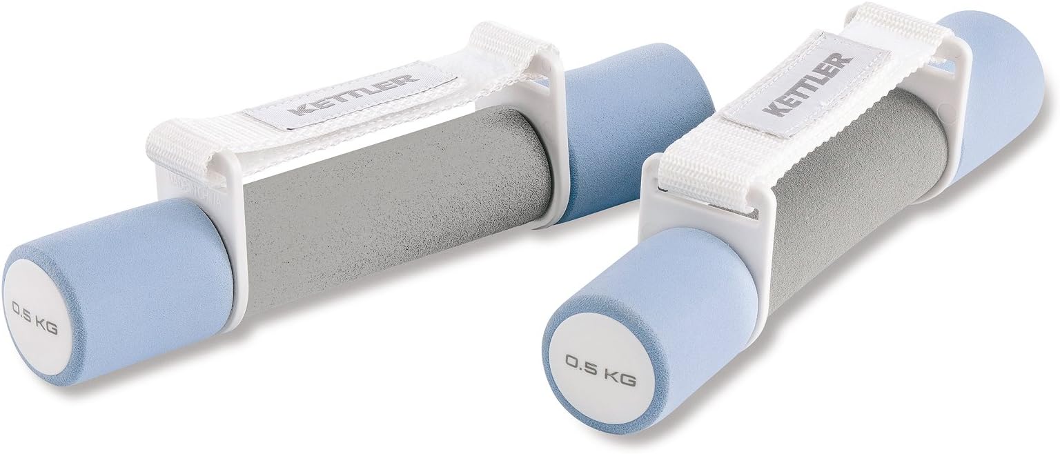 Kettler Halt?res d'a?robic Bleu / Gris 2 x 0,5 kg