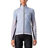 CASTELLI Women’s Squadra Stretch Jacket Windproof Zip Up Shell with High Collar for Road and Gravel Biking I Cycling