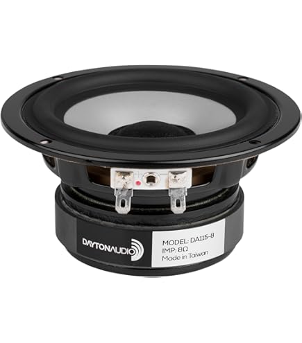 Amazon.com: Dayton Audio DC130A-8 5-1/4