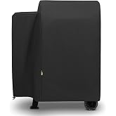 Arcedo Grill Cover Compatible with Pit Boss Lexington 500, Lexington 540 | Outdoor Barbecue Smoker Grill Cover, UV and Fade Resistant, BBQ Accessories, All Weather Protection, Black