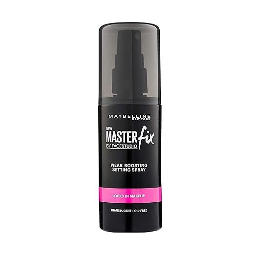 Maybelline Facestudio Master Fix Wear-Boosting Setting Spray, Translucent, 3.4 fl. oz.