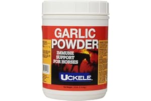 Uckele Garlic Powder Horse Supplement for Equine Immune Support - Horse Vitamin & Mineral Supplement - 2.5 pound (lb)