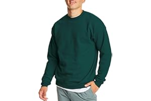 Hanes Men's EcoSmart Fleece, Pullover Crewneck Sweatshirt, 1 or 2 Pack