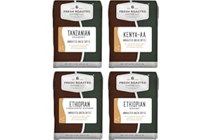 Fresh Roasted Coffee, Unroasted African Home Roasting Starter Kit, Kosher