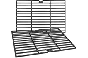 Uniflasy DG1-70-01-634-R Cooking Grid Grates for Dyna-Glo DGF350CSP DGF350CSP-D 2-Burner Open Cart Propane Cast Iron Gas Grill Grate DGF350SNP DGF350SNP-D 101-03011,Grill Grate for Blue Rhino GBC1932L