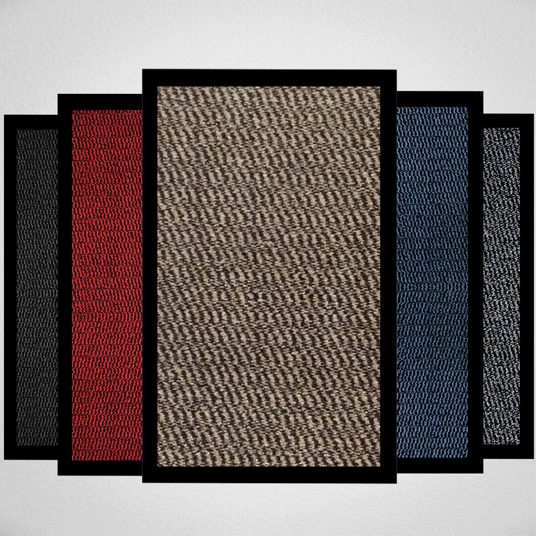 Milosc Doormat Dirt Trapper For Indoor & Outdoor Black Grey Washable Barrier Mat Heavy Duty Non - Slip Door Entrance Mat Kitchen Runner Super Absorbent Door Mat Indoor