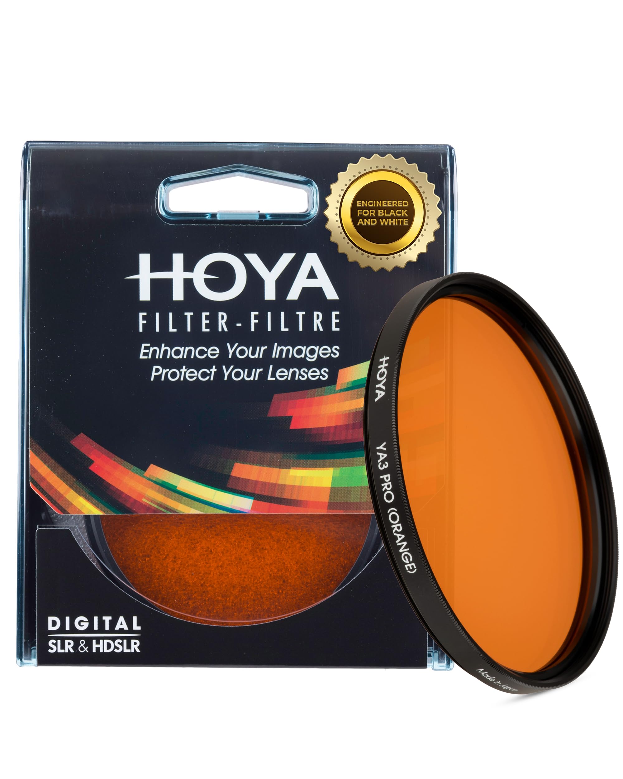 Hoya 55 mm HMC YA3 Round Filter - Orange — image 1