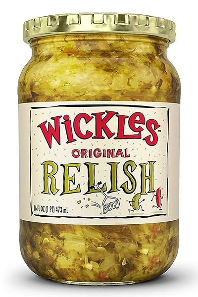 WICKLES ORIGINAL RELISH, 16 OZ