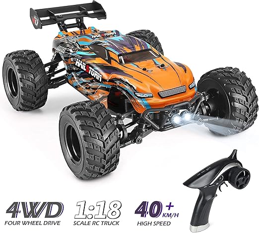 Amazon ラジコンカー Hbx リモコンカー 1 18 4wd Rtr 電動rcカー 2 4ghz無線操作 40 Km H 高速 競技可能 ラジコンバギー オフロード二つのスピードモード オフロード レーシング ロッククローリング オールテレーン防水トラックラジコンカー こども向け 車おもちゃ
