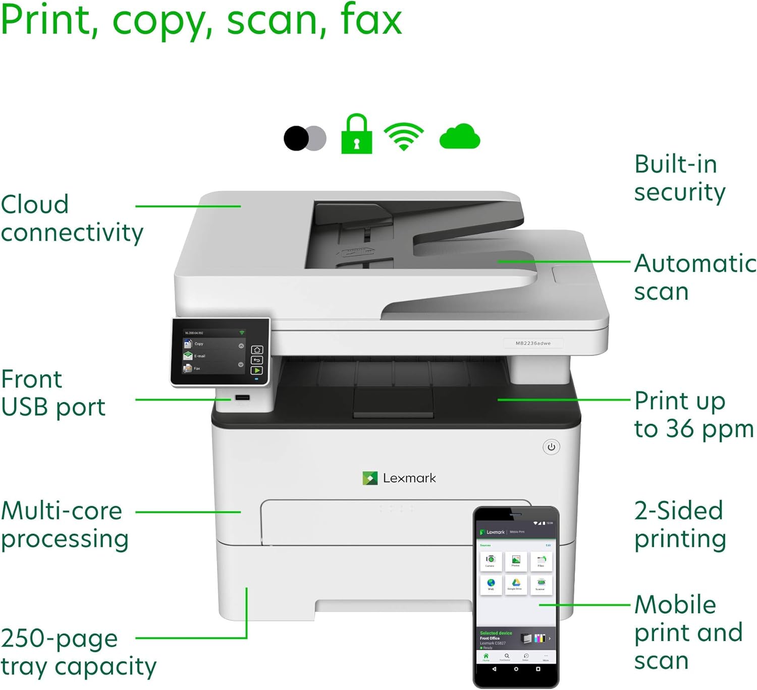 Featured image of post Lexmark Mb2236Adw Muadil Toner