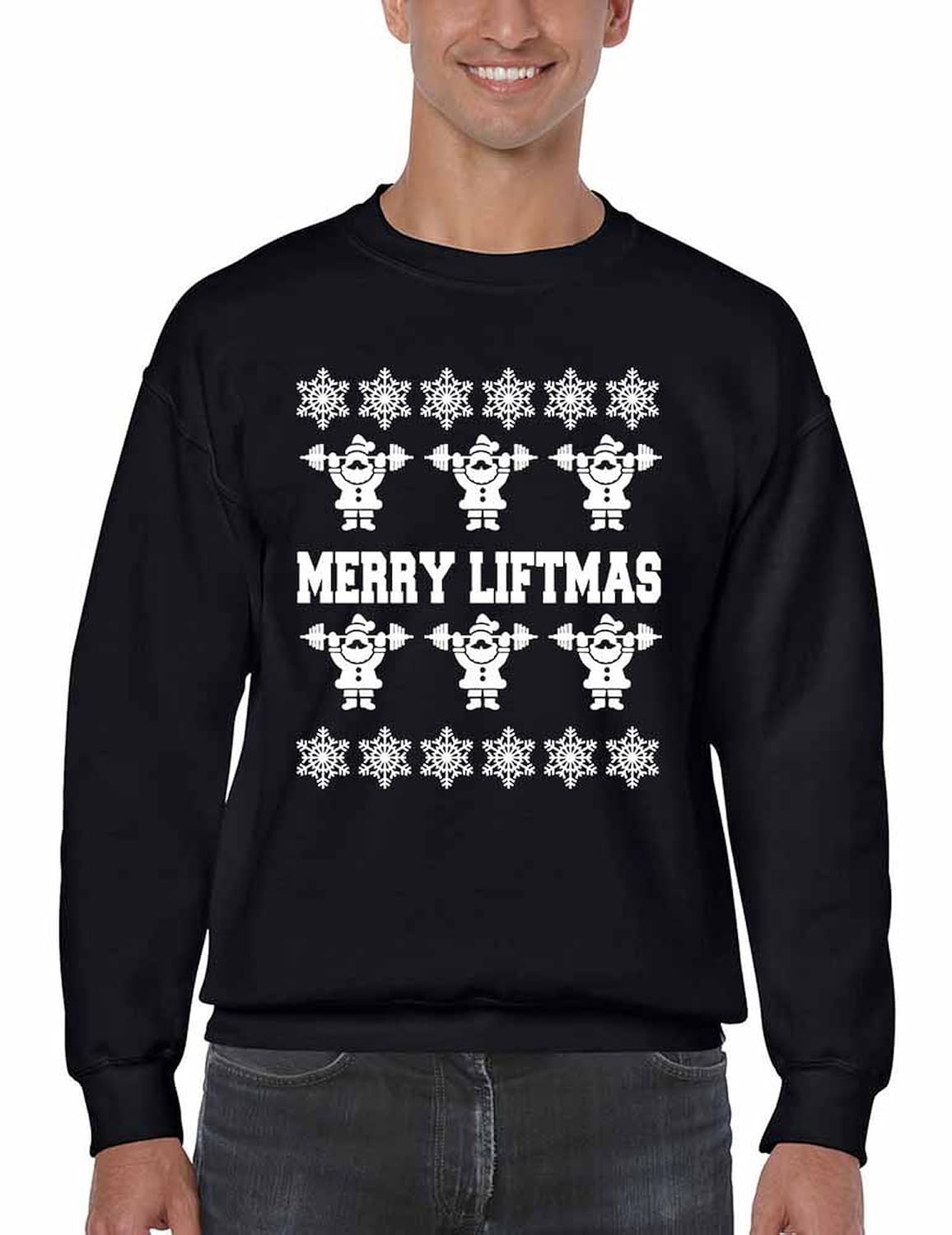 merry liftmas jumper