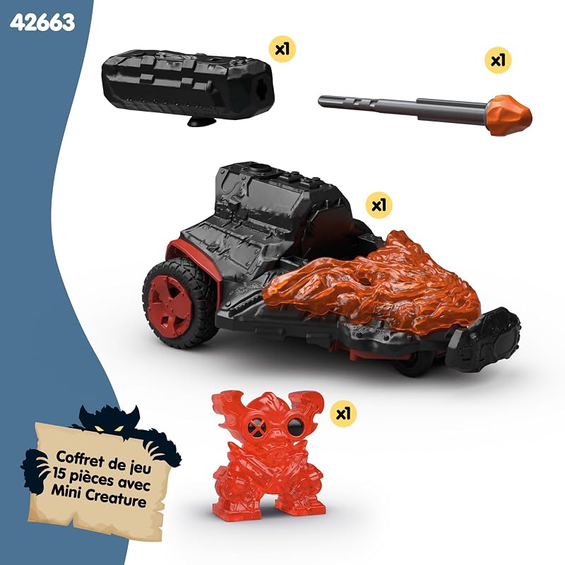 ELDRADOR | Jet de Lave rétrofriction avec Mini Creature 42663 — photo 5 sur 8