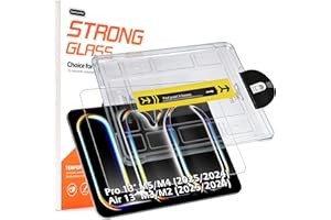 Hianjoo Screen Protector Compatible with iPad Pro 13" M5/M4 (2025/2024) / Air 13" M3/M2 (2025/2024), Tempered Glass with Inst